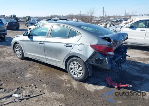 2019 Hyundai Elantra Se из США, поврежденный, VIN KMHD74LF6KU791890